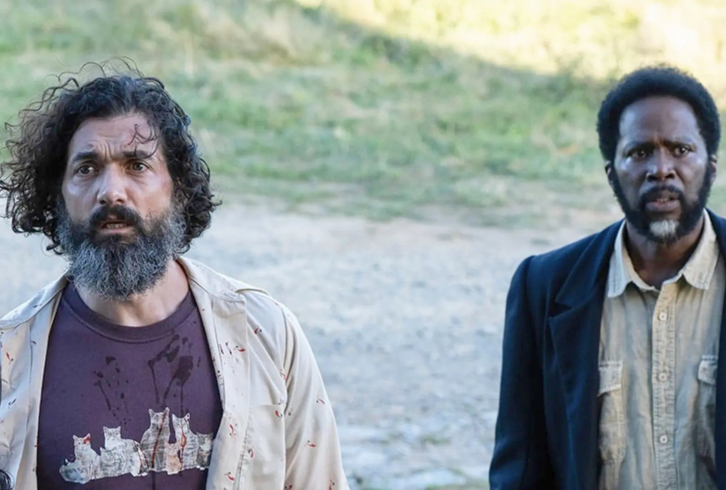 A lo largo de la serie de terror "From", Jade Herrera está interpretado por el actor David Alpay, mientras que Boyd Stevens es un personaje de Harold Perrineau (Foto: MGM International TV Productions)
