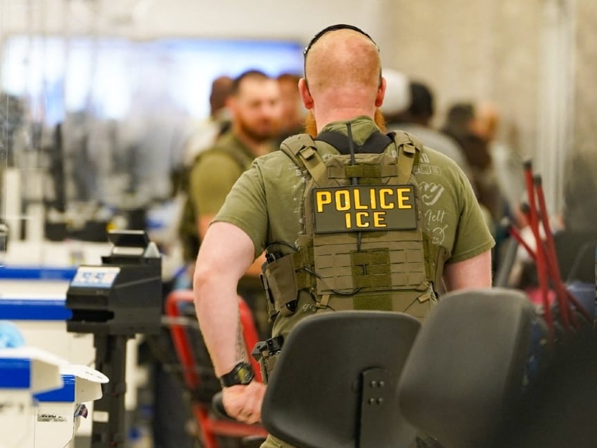 ICE. Crédito: MEGAN VARNER / GETTY IMAGES NORTH AMERICA / GETTY IMAGES VIA AFP