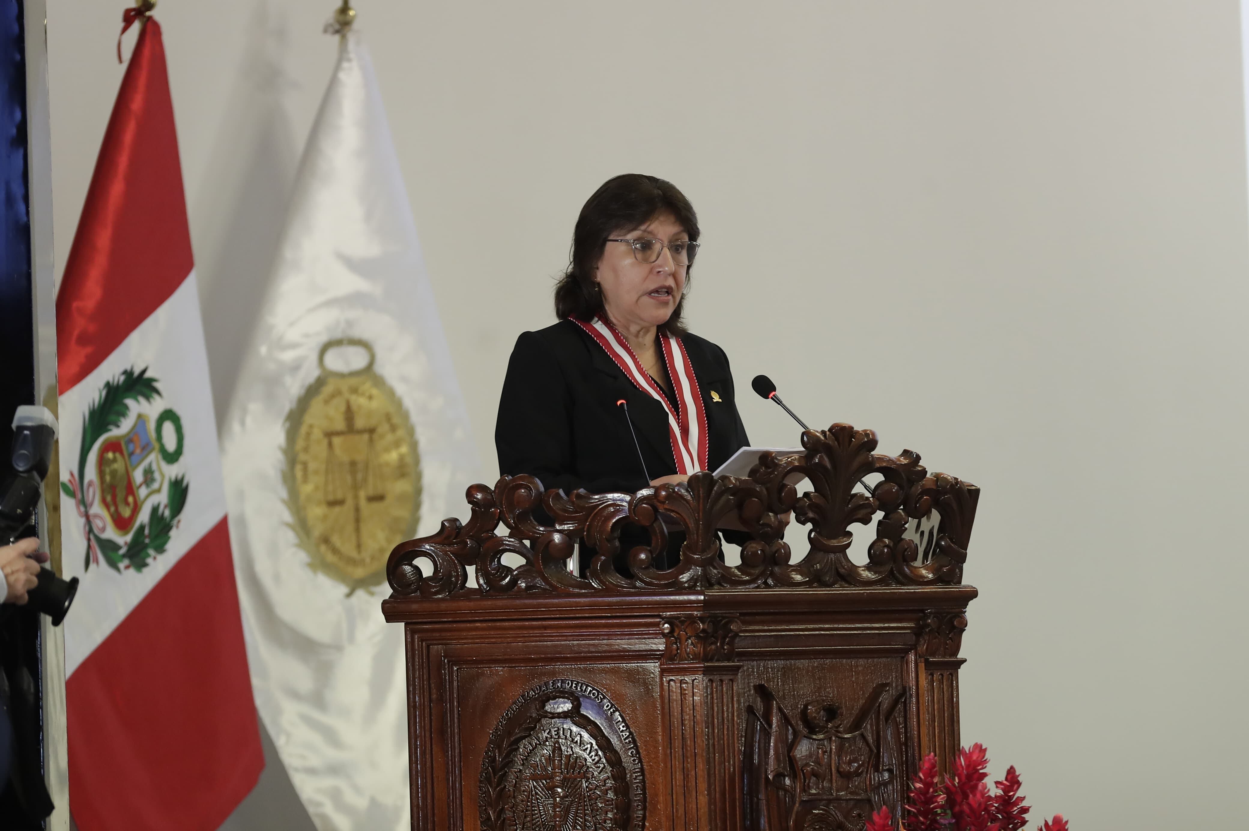 Juramentacion como fiscal de la nación de Delia Espinoza.
Fotos: Hugo Perez / @photo.gec