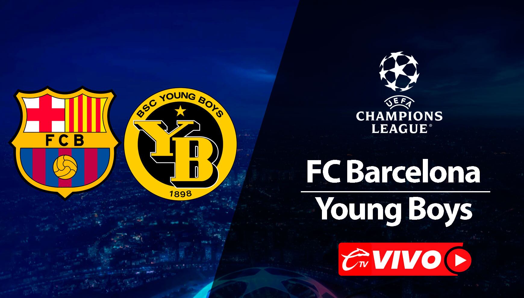 Caliente TV transmitirá vía YouTube el partido entre FC Barcelona vs. Young Boys este martes 1 de octubre por la segunda jornada de la Champions League. (Foto: Composición Gestión Mix)