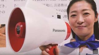 Panasonic crea megáfono que traduce mientras hablas