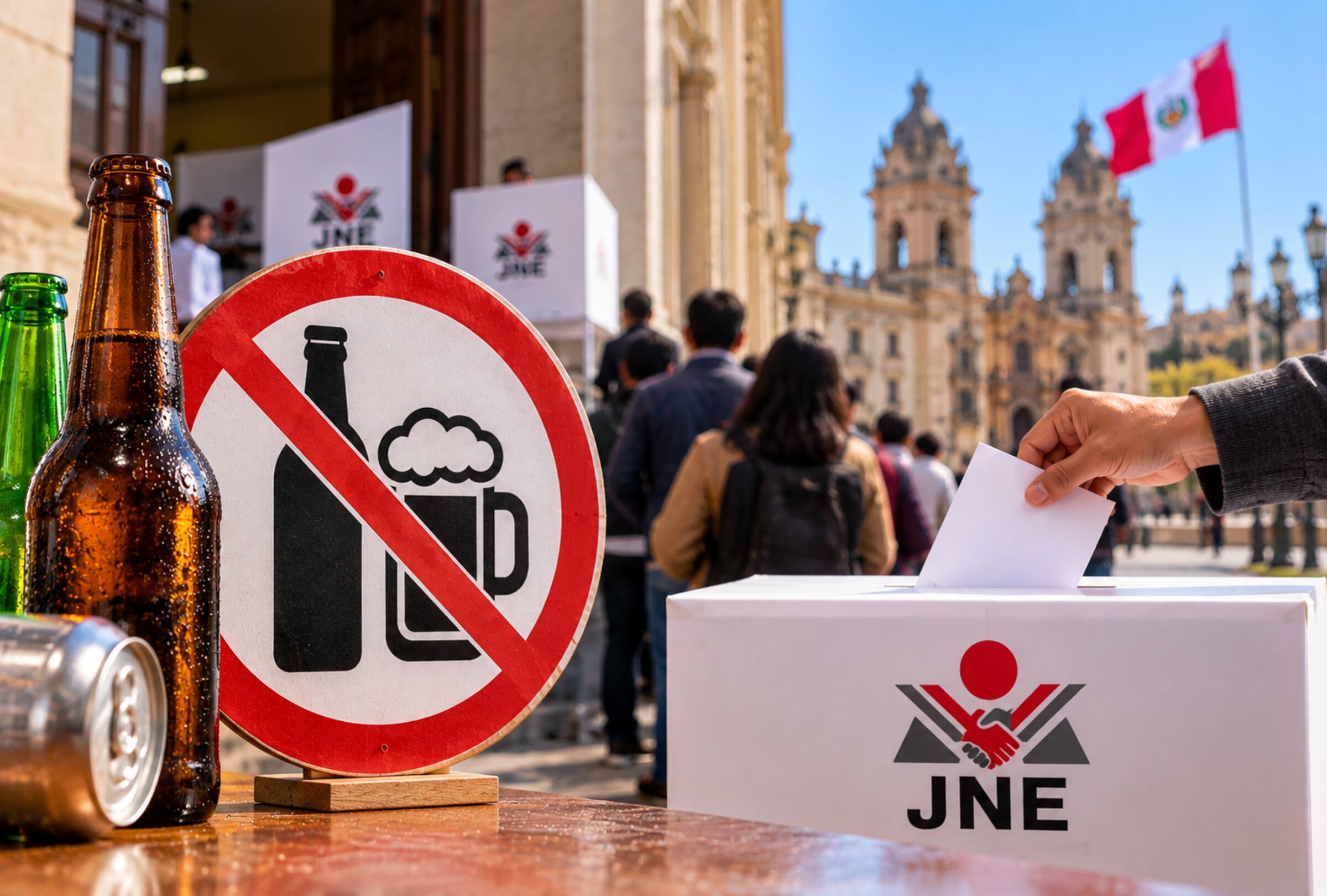 LIMA (PERÚ), 03/10/2026.- ¿Se puede comprar cerveza el domingo 4 de octubre? Revisa los horarios de la Ley Seca en Lima 2026 y las sanciones anunciadas por el JNE. FOTO DE NOÉ YACTAYO