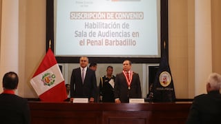 En tres meses penal de Barbadillo contará con sala de audiencias para procesos a expresidentes