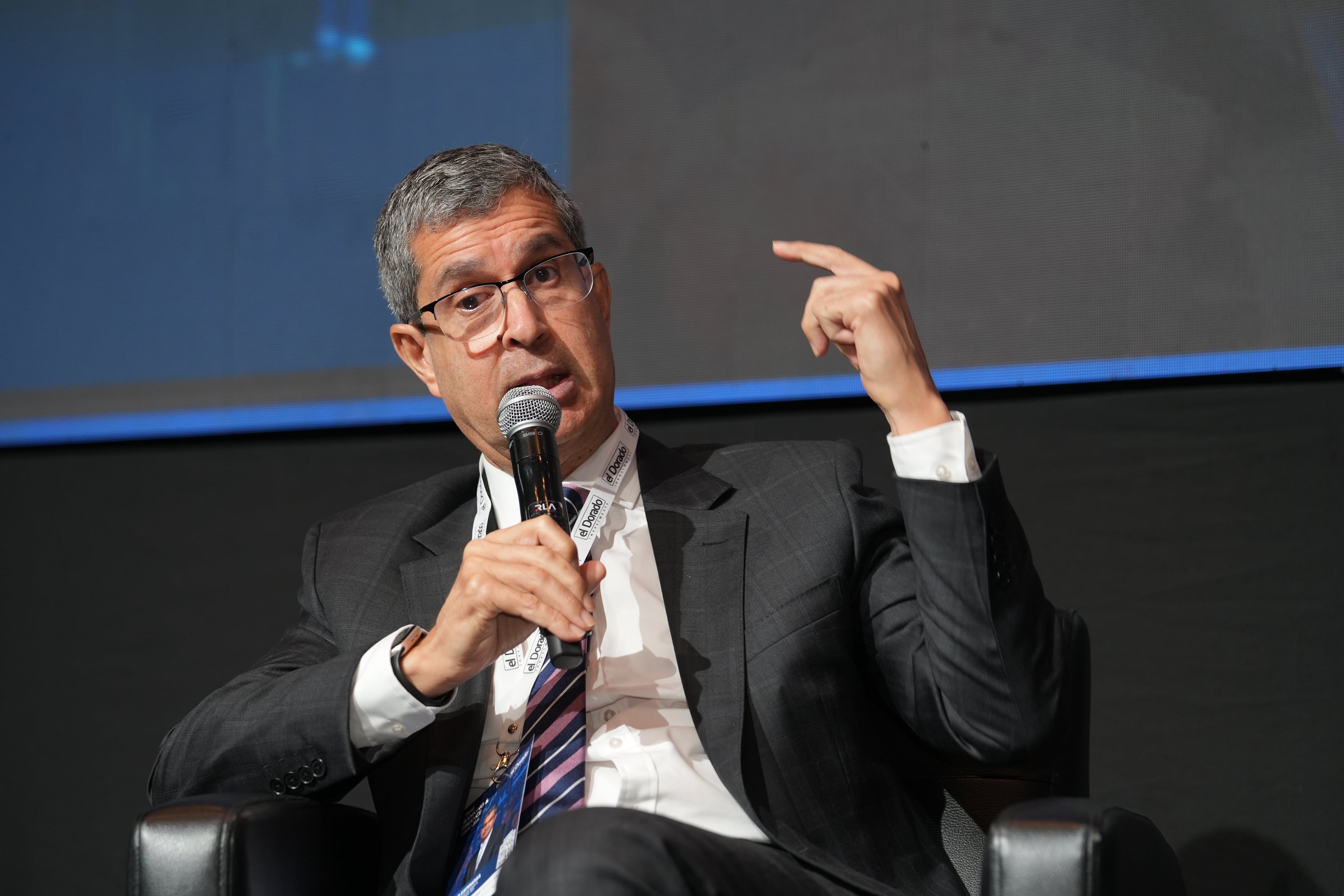 Sergio Espinosa, jefe de la SBS.