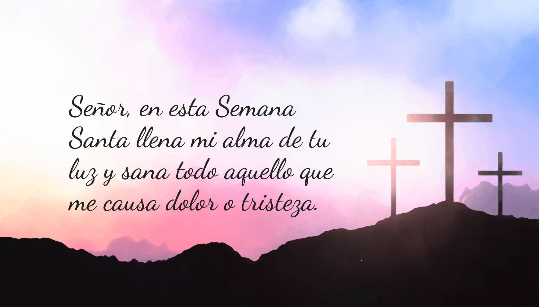 Las oraciones de Semana Santa ayudan a encontrar paz y fortalecer la fe. | Crédito: Composición Gestión Mix / Freepik