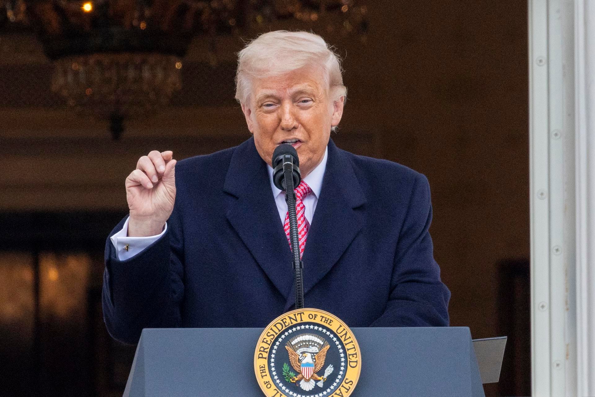 Donald Trump. (Foto: EFE)