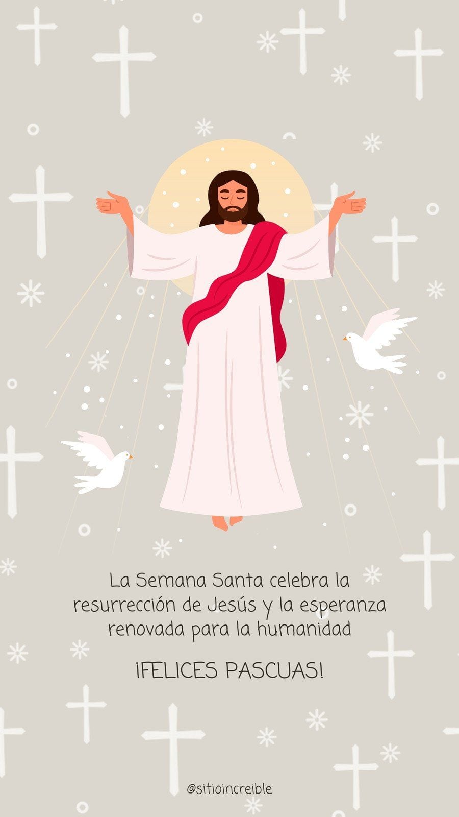 Selecciona cualquiera de estas 20 imágenes para celebrar un Feliz Domingo de Pascua 2026, conmemorando la resurrección de Jesucristo. (Foto: Pinterest)