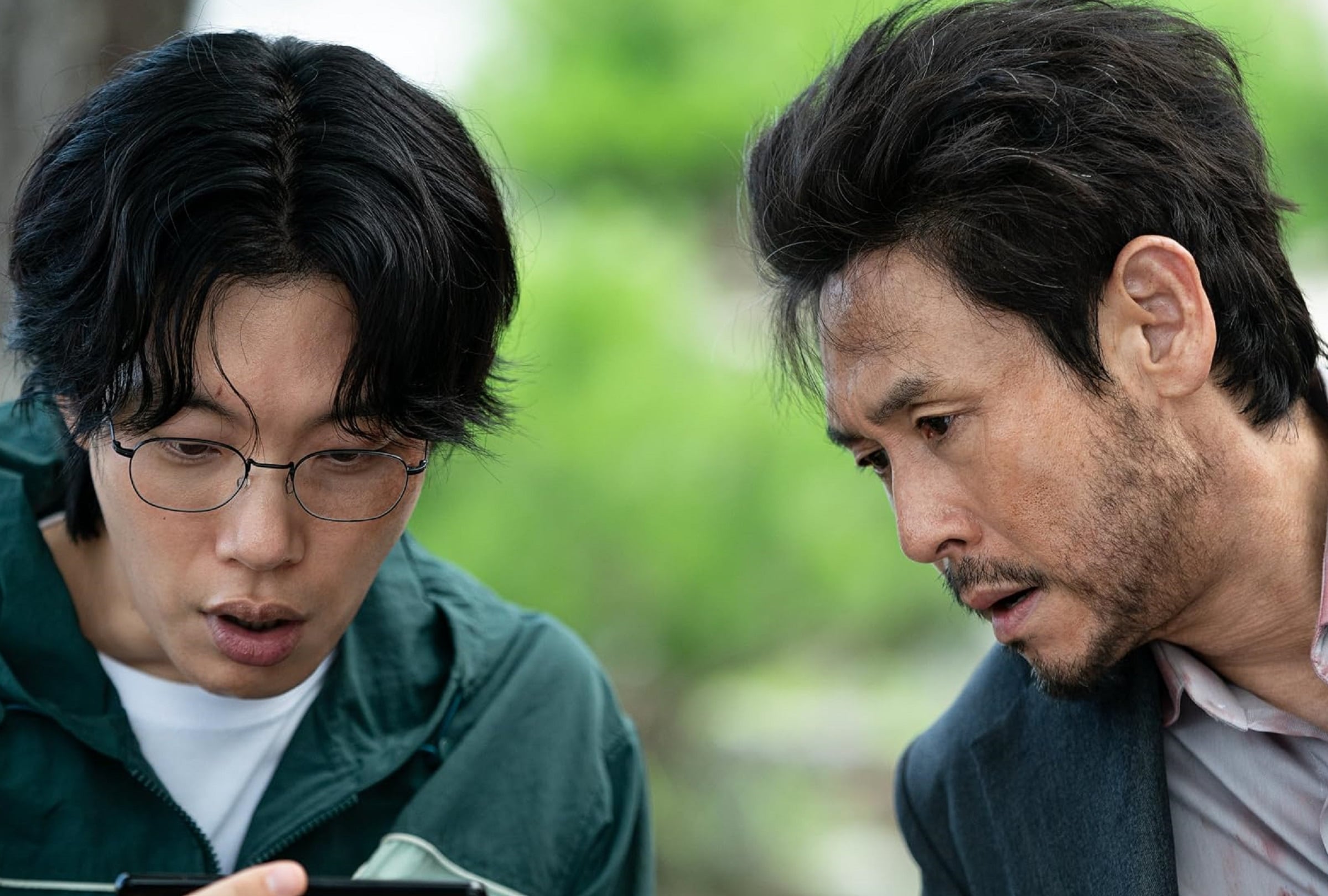 Ryu Jun-yeol interpreta a Moon-jae y Sol Kyung-gu interpreta a No-ja en la serie coreana de misterio y suspenso "Ratonera", escrita por Lee Jae-gon (Foto: Netflix)
