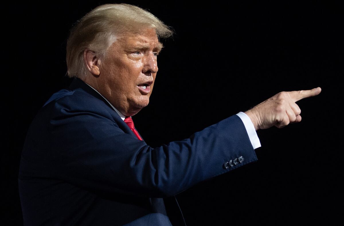 Donald Trump, expresidente de Estados Unidos. (SAUL LOEB / AFP)