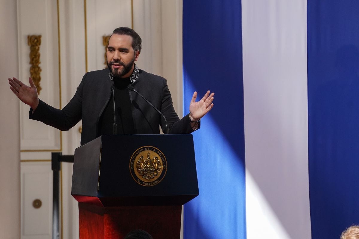 La administración de Nayib Bukele está desarrollando una aplicación respaldada por el gobierno que permitirá a los salvadoreños enviar y conservar dólares digitales. Fotógrafo: Camilo Freedman/Bloomberg.