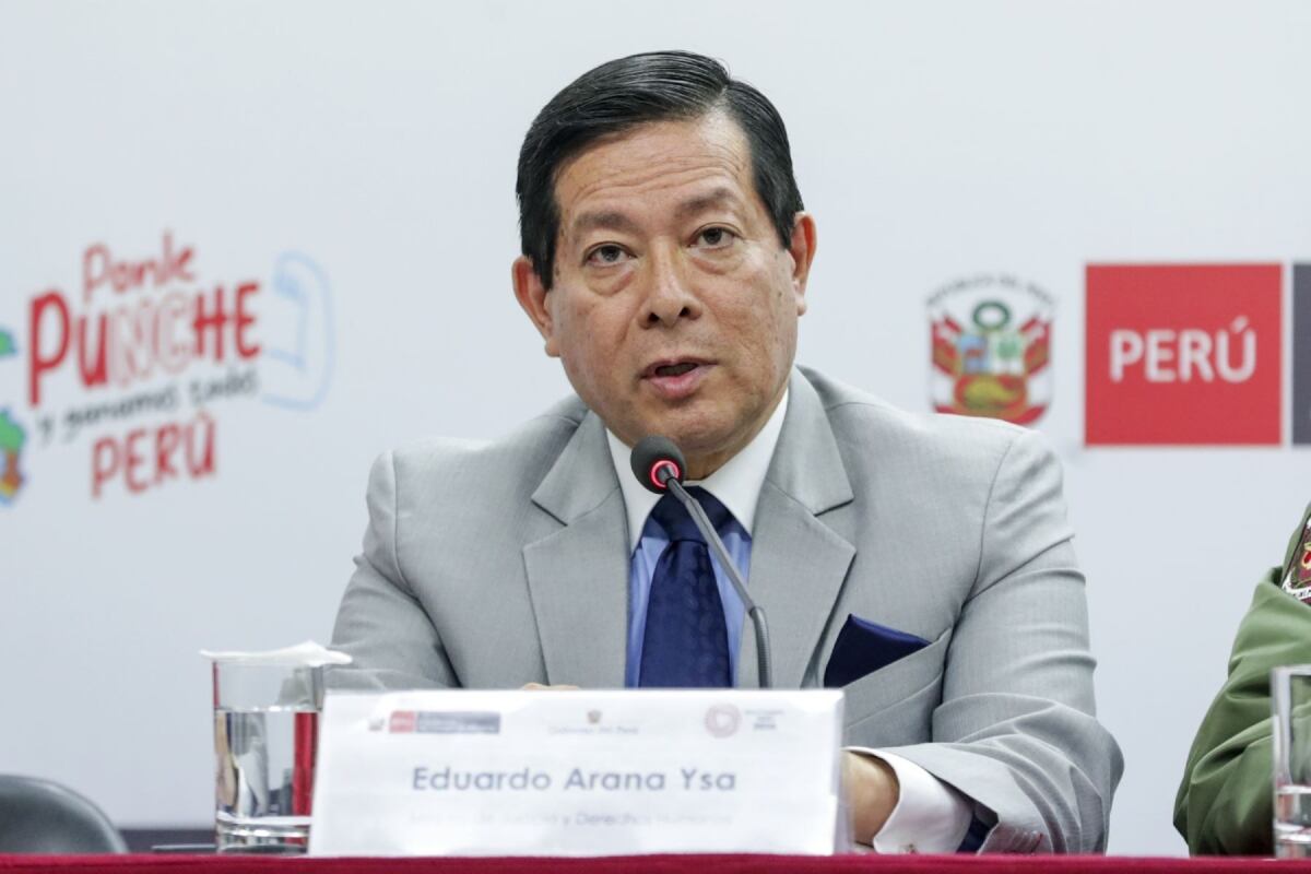 Eduardo Arana indicó que el Ejecutivo respetará la decisión que adopte el Congreso frente a la moción de censura que pesa contra el ministro Juan José Santiváñez. (Foto: Andina)