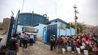 Sedapal restablece de forma gradual el servicio de agua en San Juan de Lurigancho