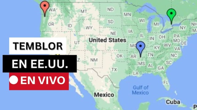 Temblor en EE.UU. al 31/01/2024 - reporte de sismos actualizado en vivo vía USGS