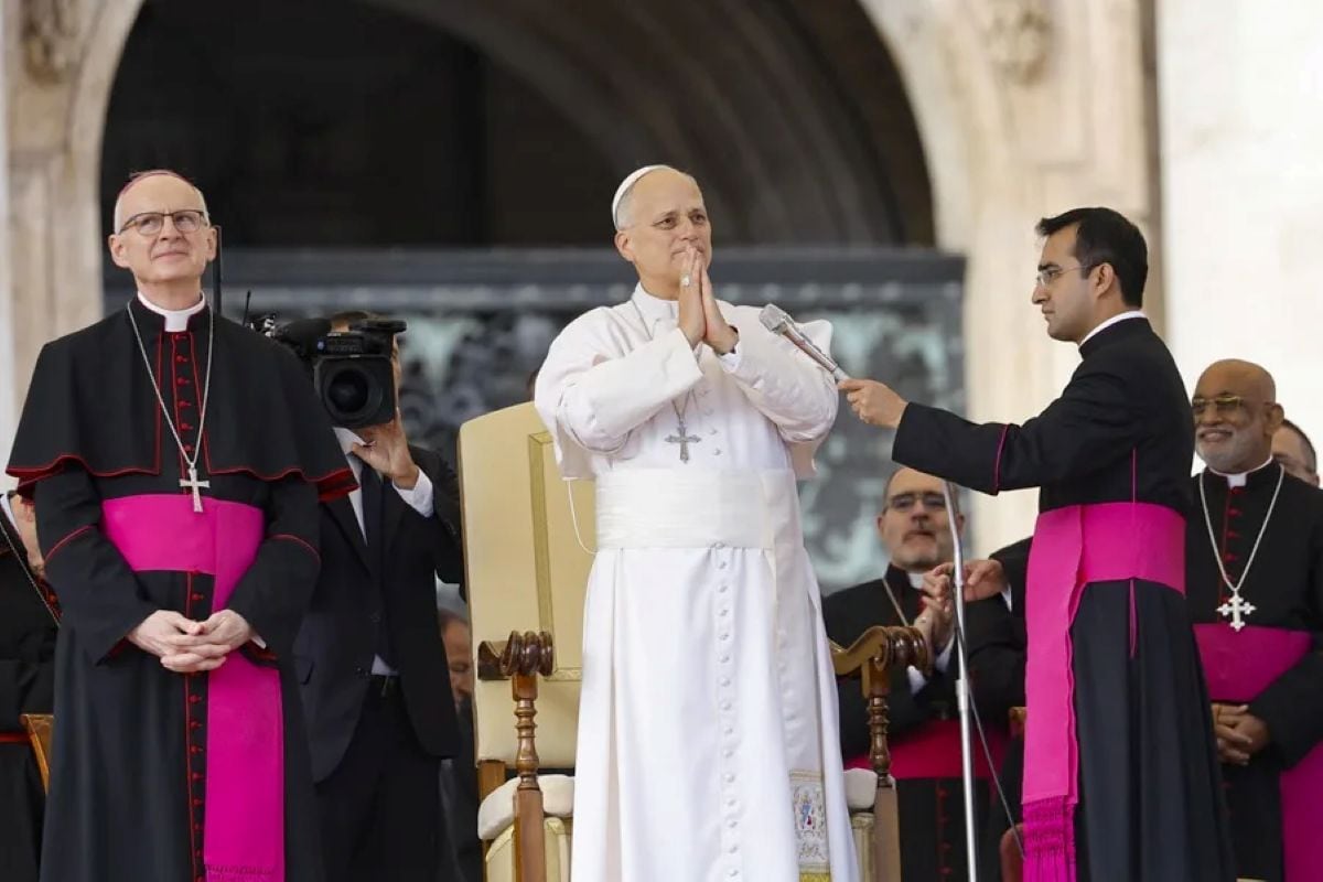 El pontífice retomó sus actividades en el Vaticano mientras espera los resultados de la biopsia. Foto: EFE.