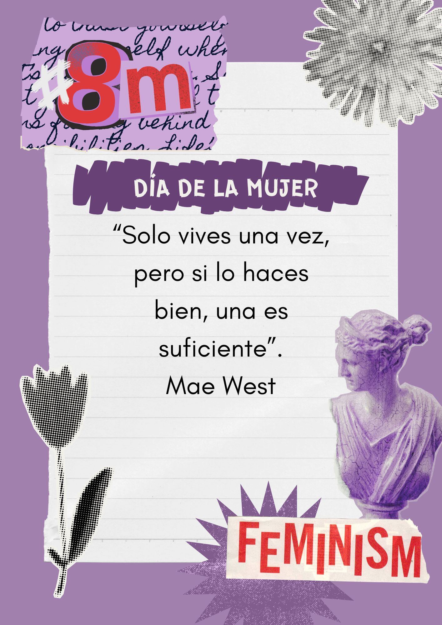 El Día Internacional de la Mujer se conmemora este sábado 8 de marzo en países como México, Estados Unidos, España y otras partes del mundo. (Foto: Canva.com / Noé Yactayo)
