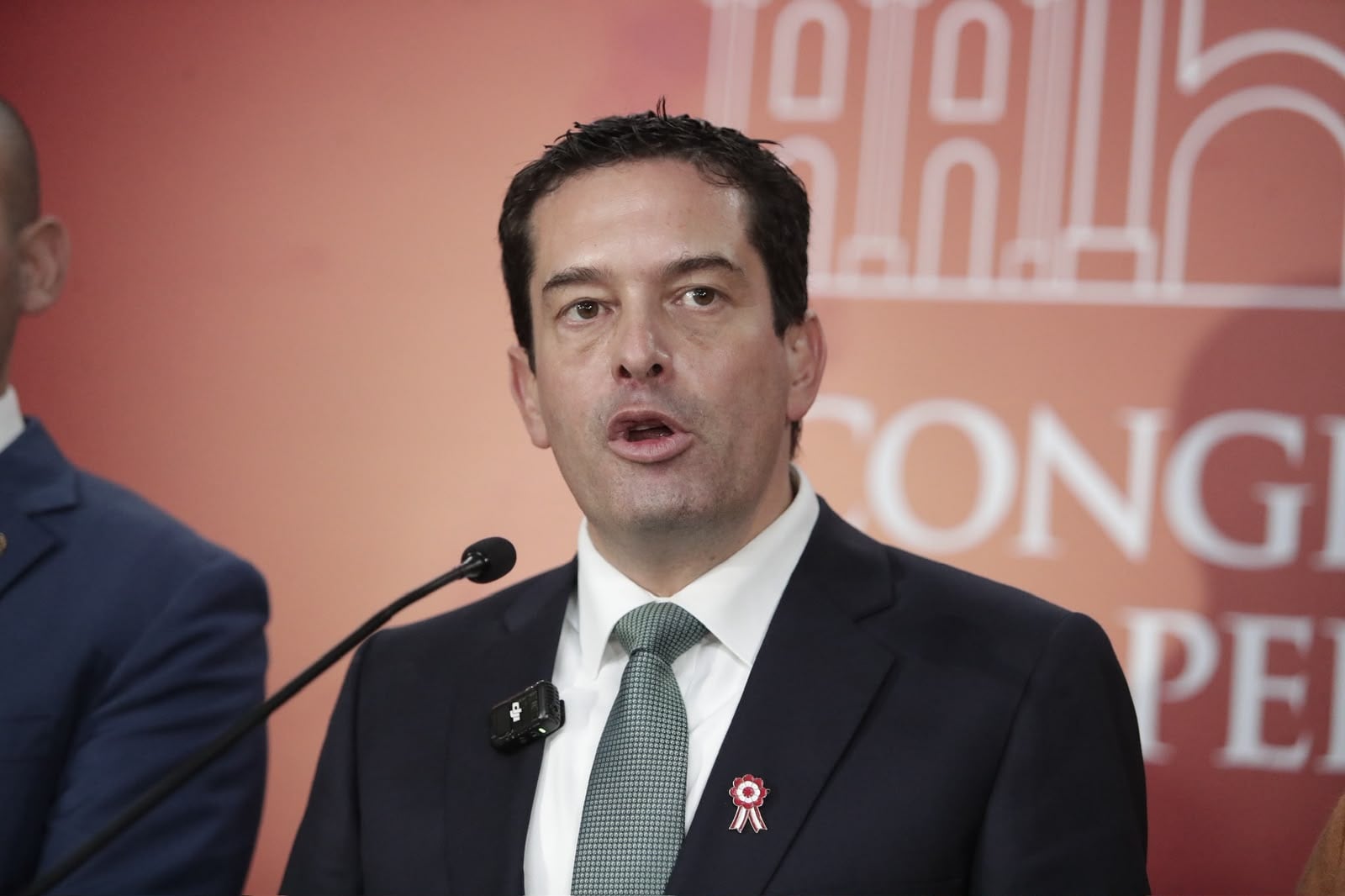 Miguel Torres fue elegido presidente del Senado. Pide mano dura para esclarecer los hechos tras denuncia contra diputado Julián Pérez por presunta agresión. Foto: Julio Reaño / @photo.gec