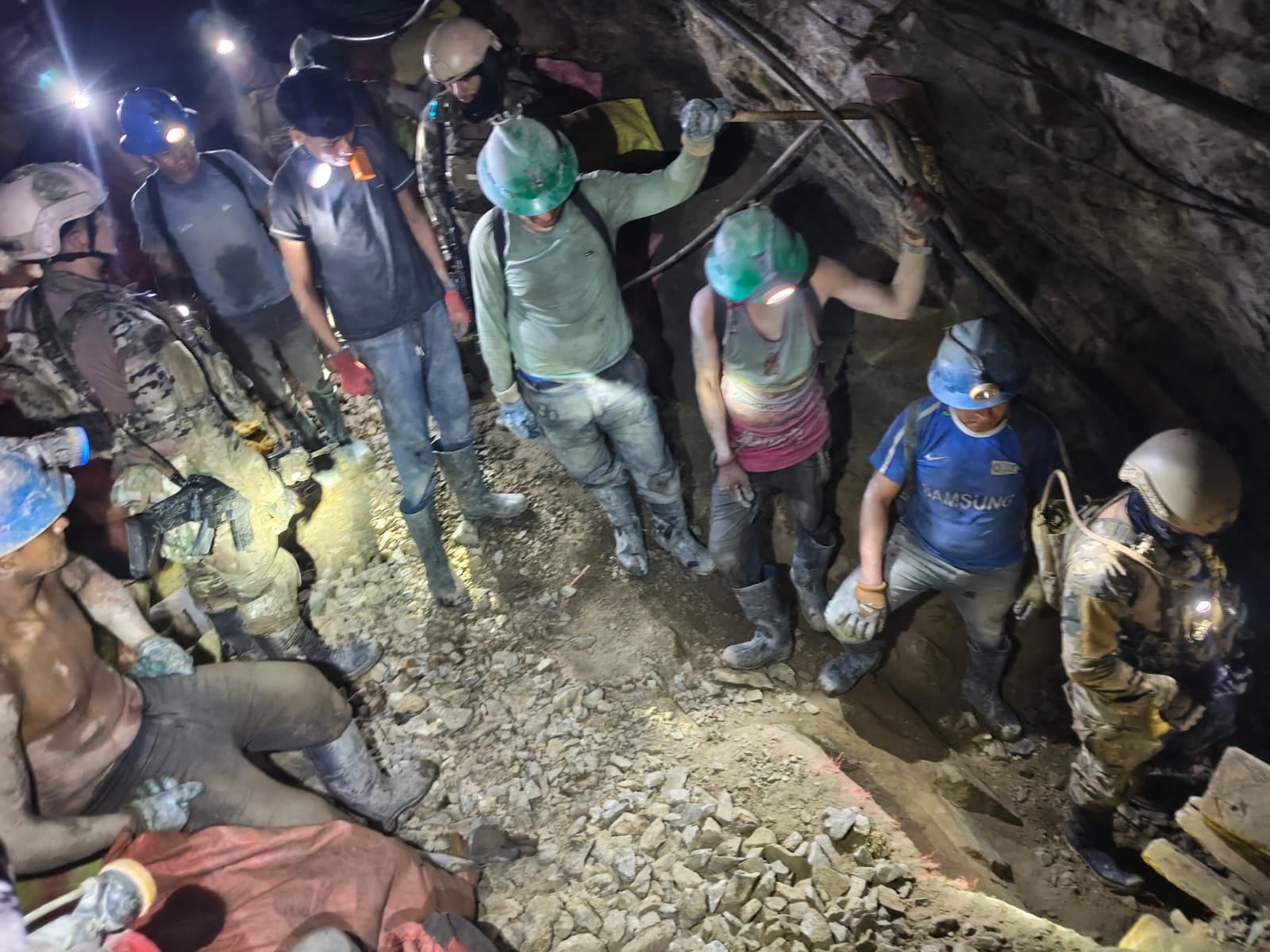 Pataz, punto crítico de la minería informal en el norte del Perú. Foto: MINDEF