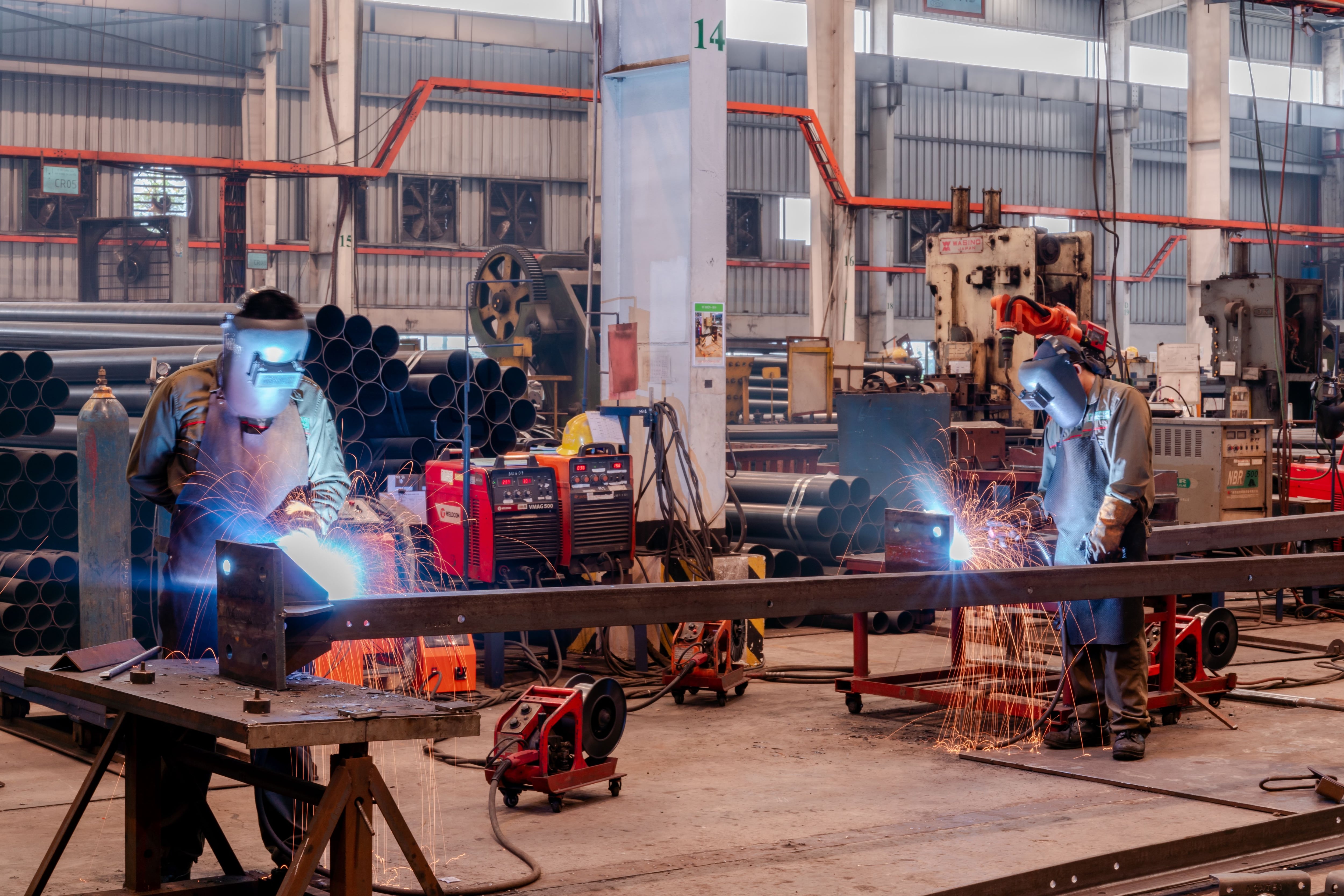 Manufactura china marcó el mejor trimestre desde 2020 anunció RatingDog. Foto: Pexels