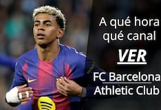 ¿A qué hora empieza y en qué canal transmite FC Barcelona vs. Athletic Club EN VIVO hoy por LaLiga EA Sports 2026 en España, USA y México?