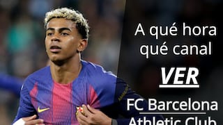 ¿A qué hora empieza y en qué canal transmite FC Barcelona vs. Athletic Club por LaLiga EA Sports 2026-27 en España, USA y México?