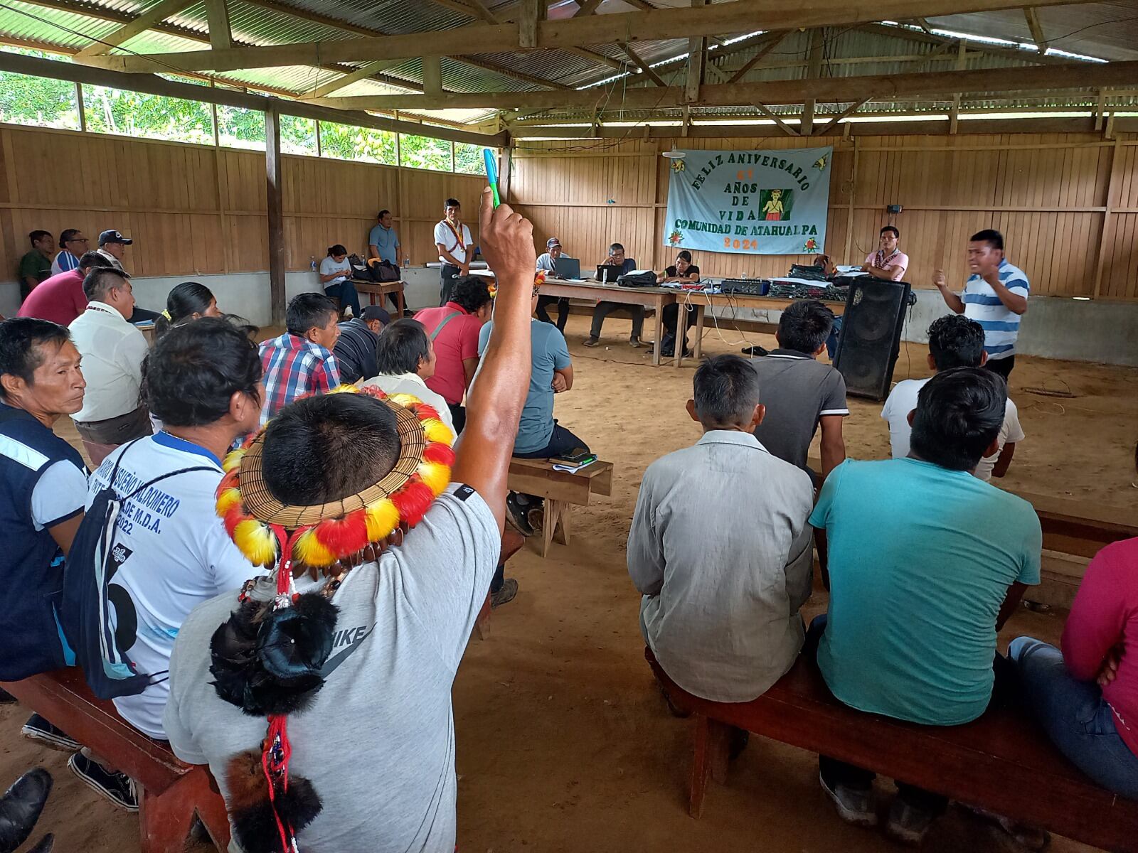 Líderes índídgenas denuncian omisión de la pregunta de autoidentificación étnica, lo que amenaza con invisibilizar a la población indígena y limitar su reconocimiento y acceso a servicios.Foto: Observatorio de conflictos mineros