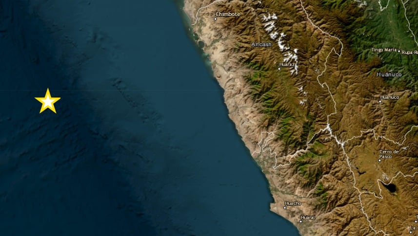 Sismo de magnitud 5,5 se registró en Chimbote. (Foto: IGP)