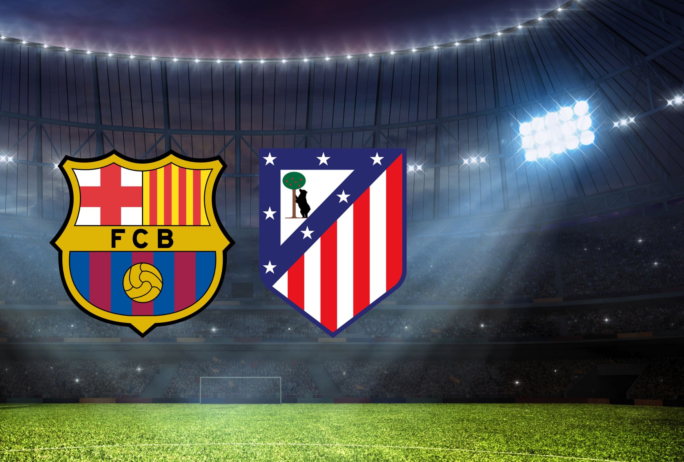 El partido FC Barcelona vs. Atlético Madrid por la Champions League ha generado mucha expectativa entre los amantes del fútbol. (Foto: Composición Gestión Mix)