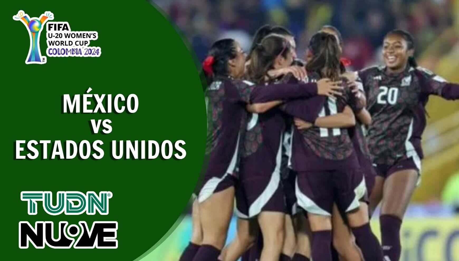 Transmisión oficial vía Canal 9 y TUDN para ver el partido México vs. Estados Unidos por los octavos de final del Mundial Femenino Sub-20 (Foto: FMF/Composición Mix)