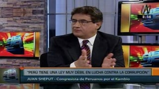 Juan Sheput: “Comisión de Presupuesto cometió una gran patinada”