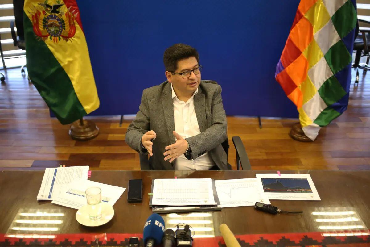 Marcelo Montenegro, ministro de Economía de Bolivia. (Foto: EFE)