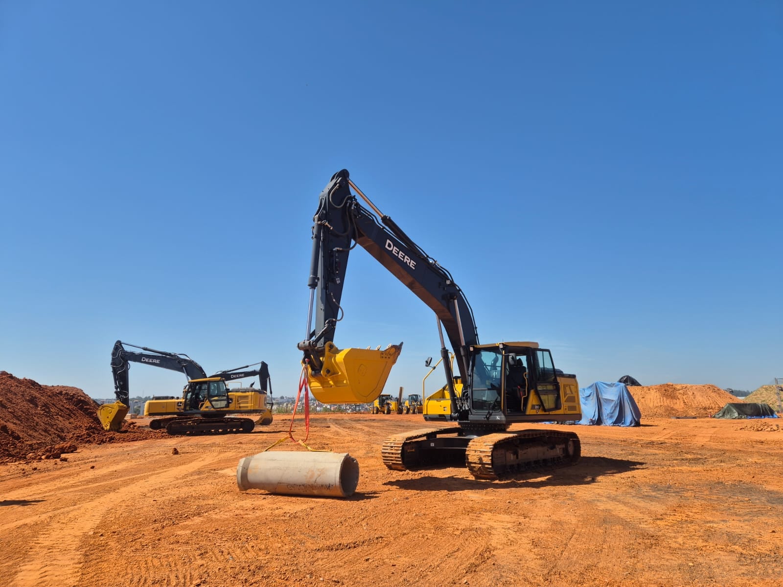 La compañía empezará a introducir en el país desde noviembre su nueva línea de excavadoras DEX (modelos 210 P, 230 P y 260 P), en un rango inicial de 20 a 27 toneladas. (Foto: Diario Gestión)