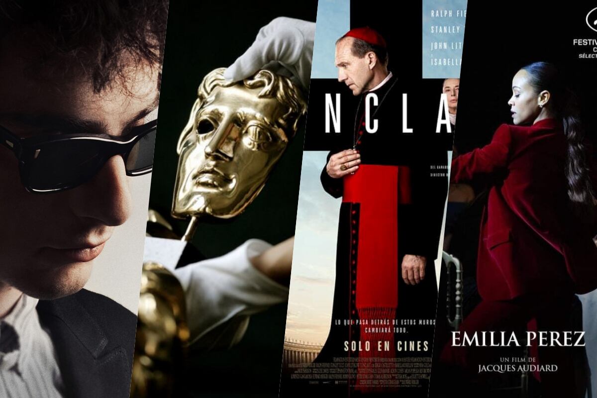 Conoce a los principales nominados a los BAFTA 2025.