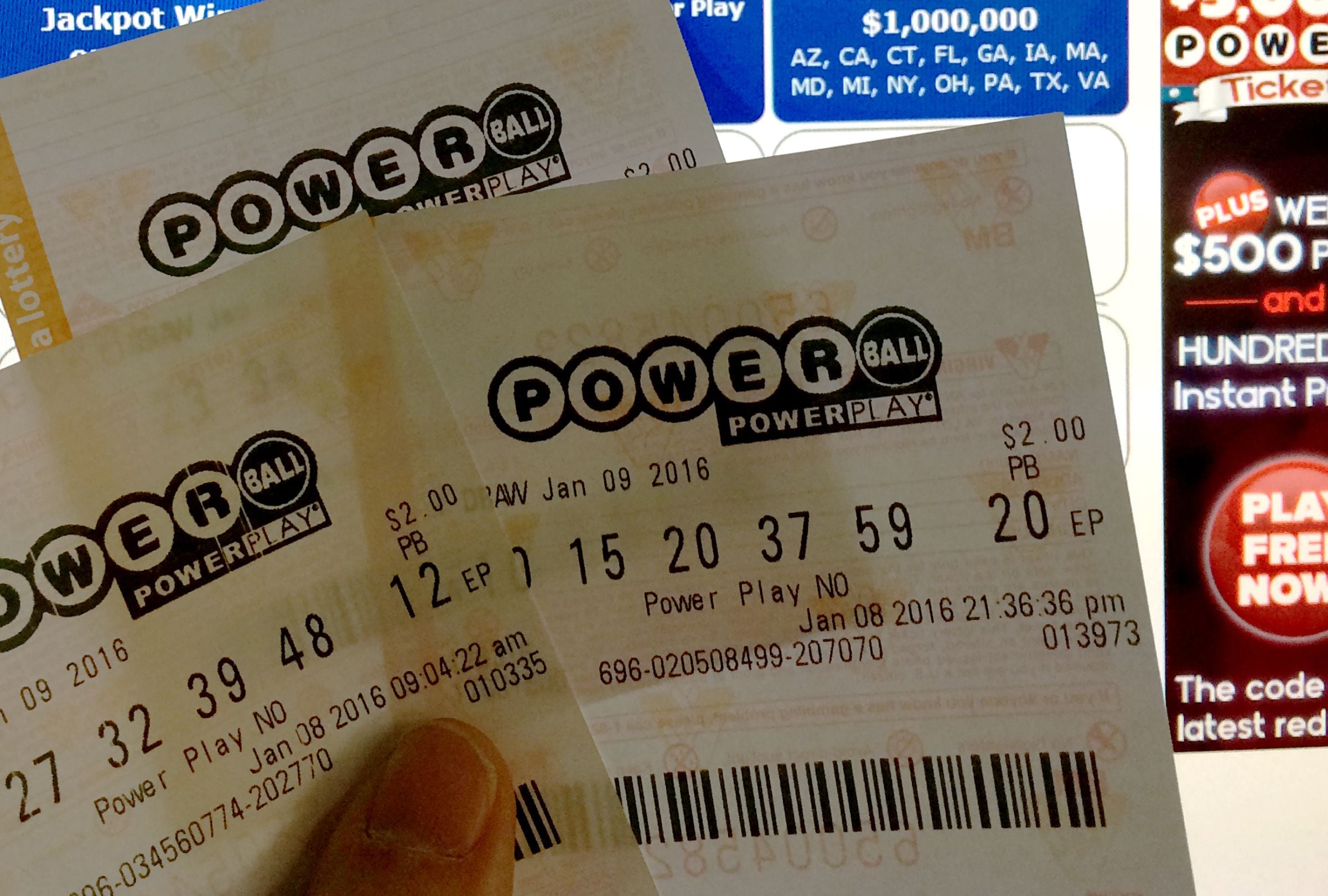 Revisa esta nota para que descubras quién ganó el Powerball hoy, sábado 18 de abril, en EE.UU. (Foto: KAREN BLEIER / AFP)