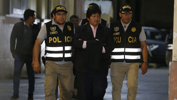 Edwin Oviedo estuvo detenido en 2018. Foto: Mario Zapata