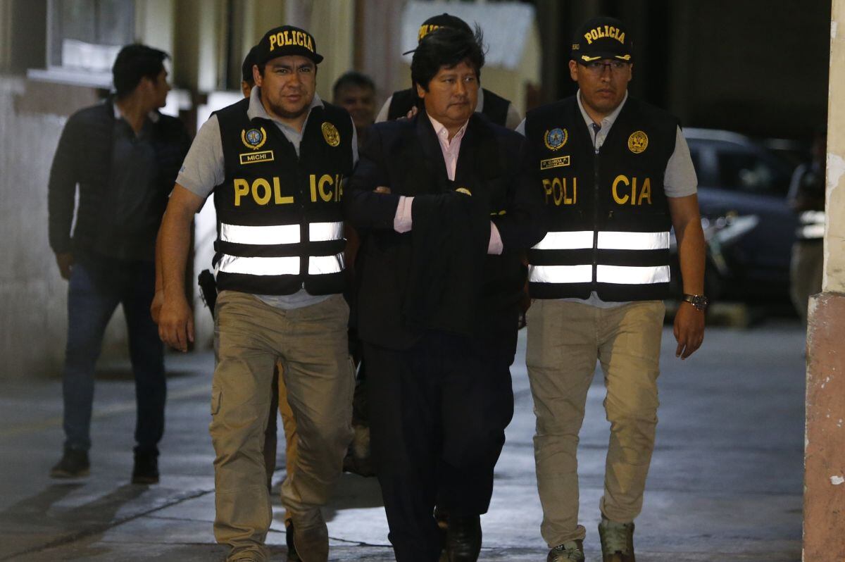 Edwin Oviedo estuvo detenido en 2018. Foto: Mario Zapata