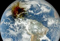 El Eclipse solar anular visto desde el espacio por el satélite de la NOAA