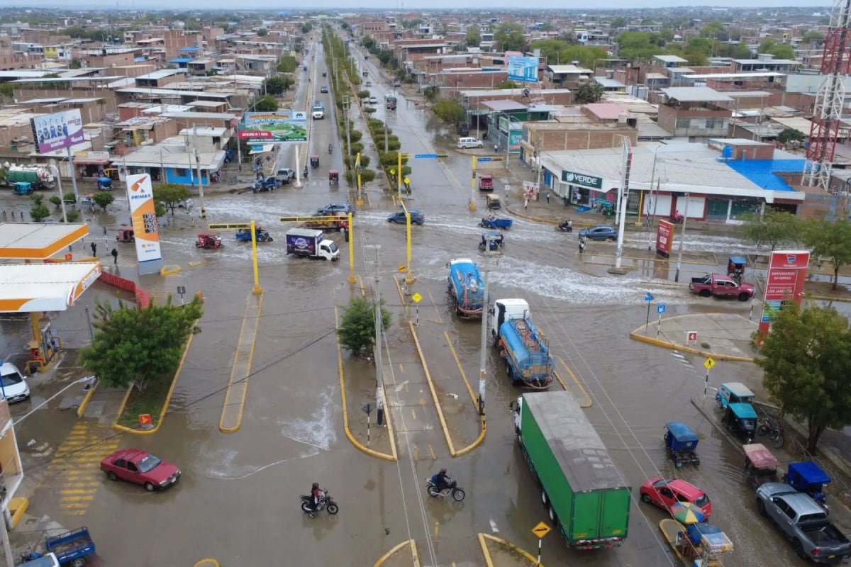 Costa norte soportará periodo de intensas lluvias esta semana. (Foto: Andina)