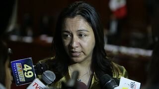 Marisol Espinoza renunció al Partido Nacionalista