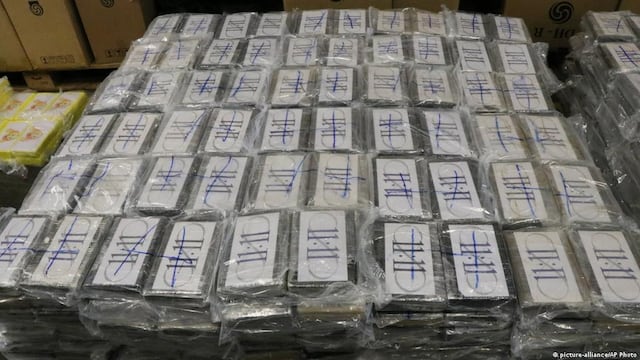 Bélgica probará un sistema para que la cocaína decomisada se autodestruya inmediatamente