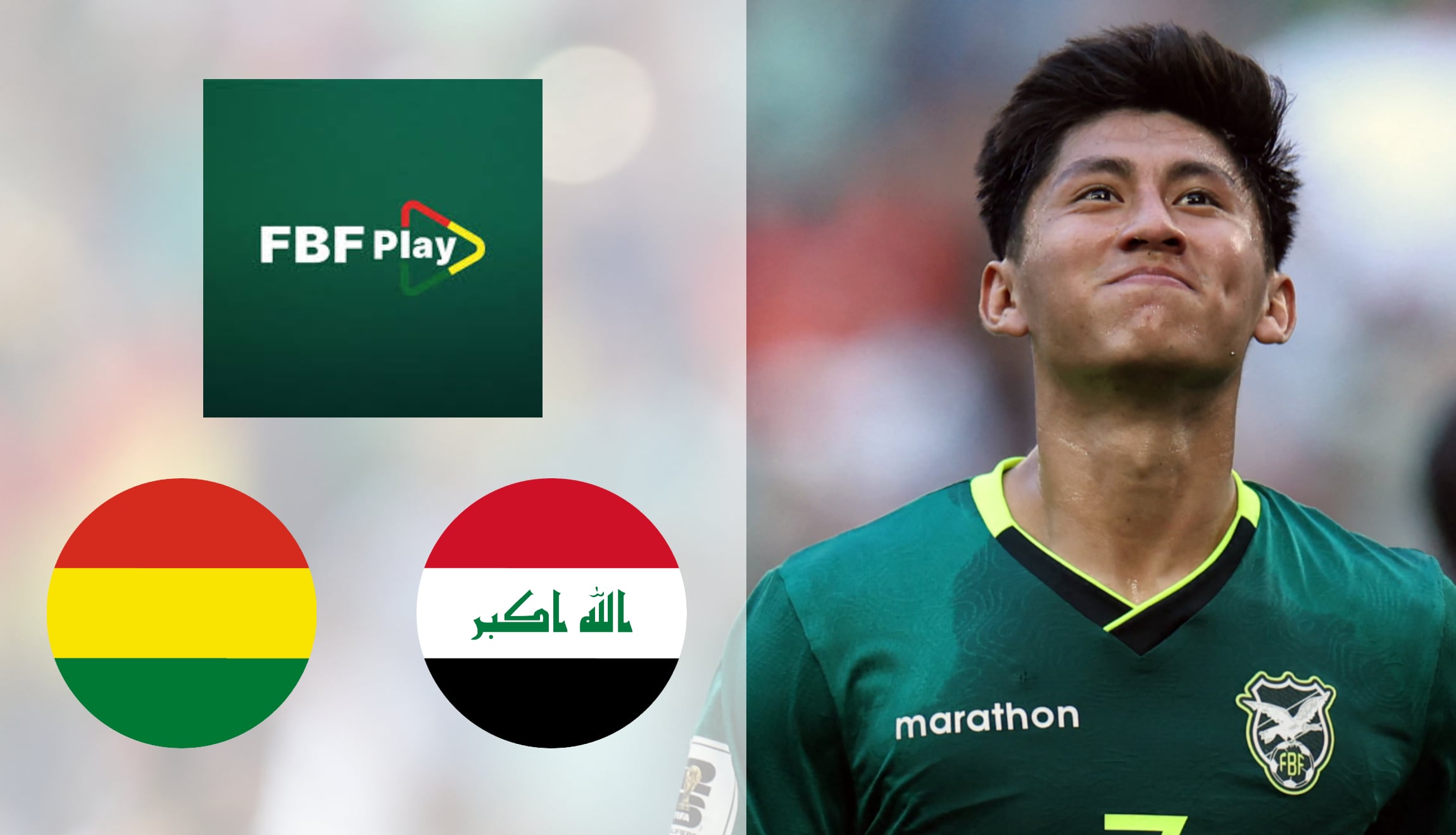 Mira la señal de FBF Play y sigue la transmisión de Bolivia vs. Irak en directo, este martes 31 de marzo de 2026, por el Repechaje al Mundial. (Foto: AFP / Composición Gestión Mix)
