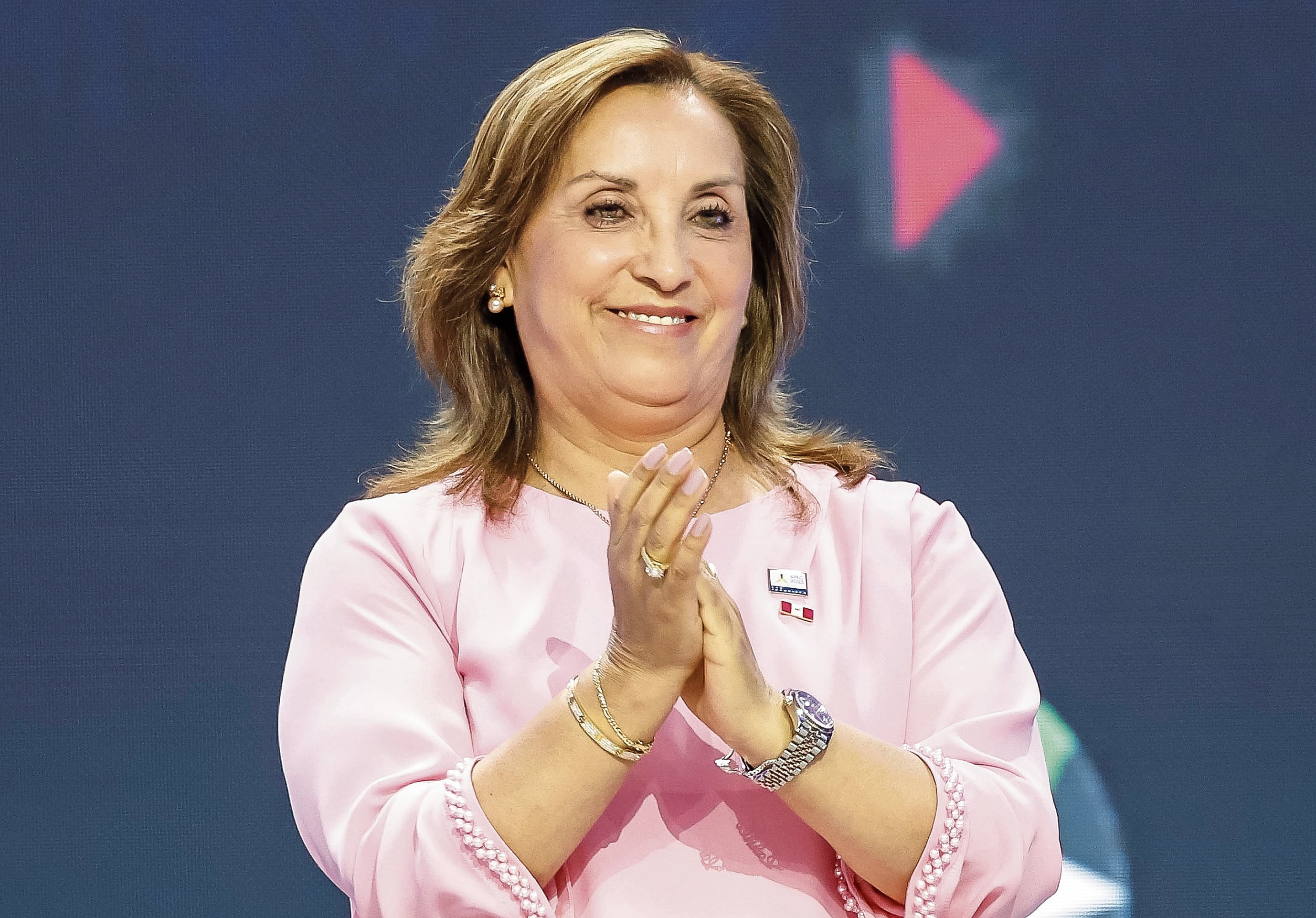 Citación judicial responde al caso Dinámicos del Centro, donde se investiga a Boluarte por presunto lavado de activos. Foto: EFE/ John G. Mabanglo