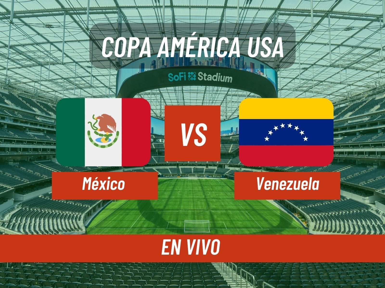 Lista de canales para seguir el juego México vs. Venezuela por la fecha 2 del grupo B de la Copa América 2024 | Foto: Conmebol/ Composición Mix