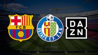 DAZN transmitió el partido FC Barcelona - Getafe CF por LaLiga