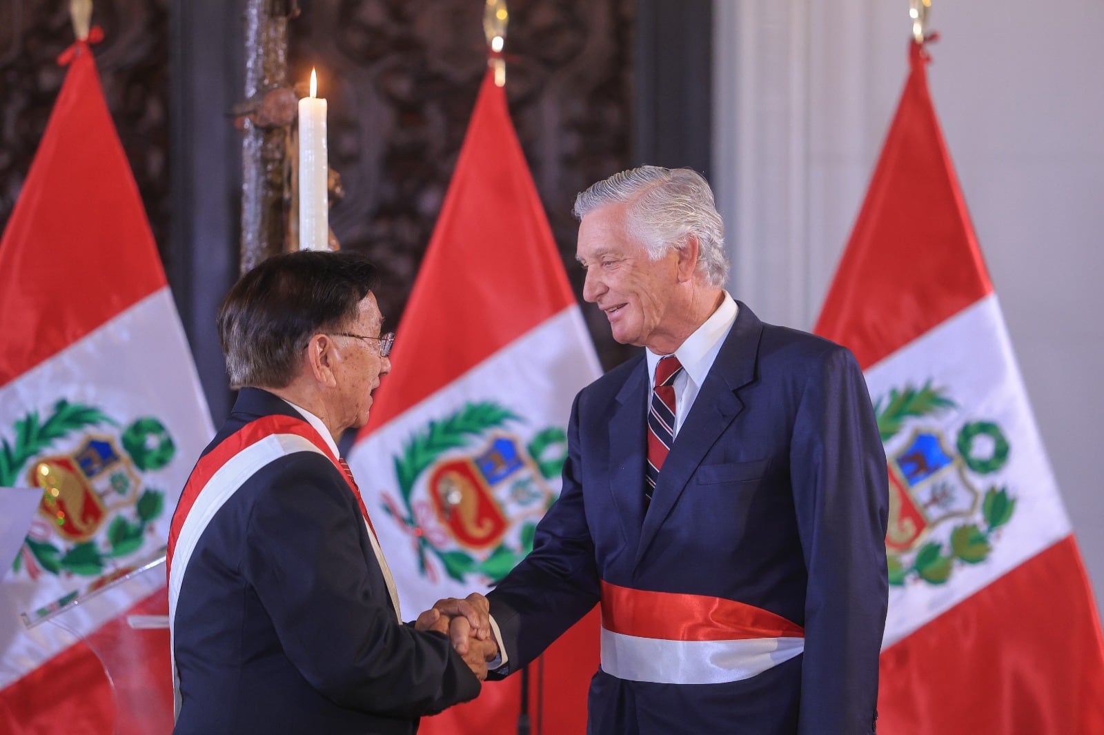 Carlos Pareja, curtido diplomático que asume la Cancillería en el gobierno transitorio de Balcázar. Foto: Presidencia del Perú