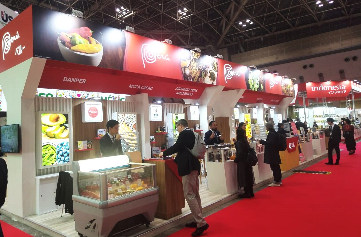 En el 2023 se logró un récord de 70,000 visitantes profesionales de la industria de alimentos en Foodex.