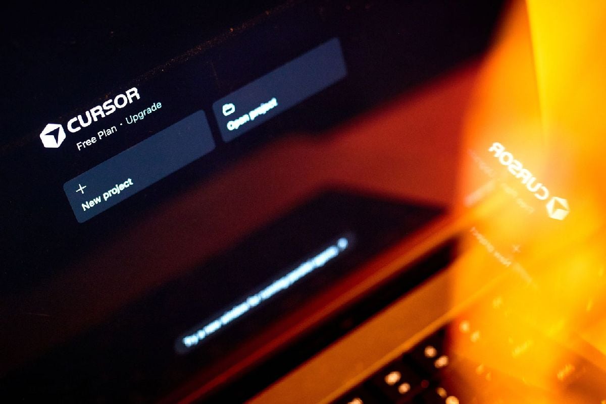 App de codificación con inteligencia artificial Cursor. Foto: Gabby Jones/Bloomberg