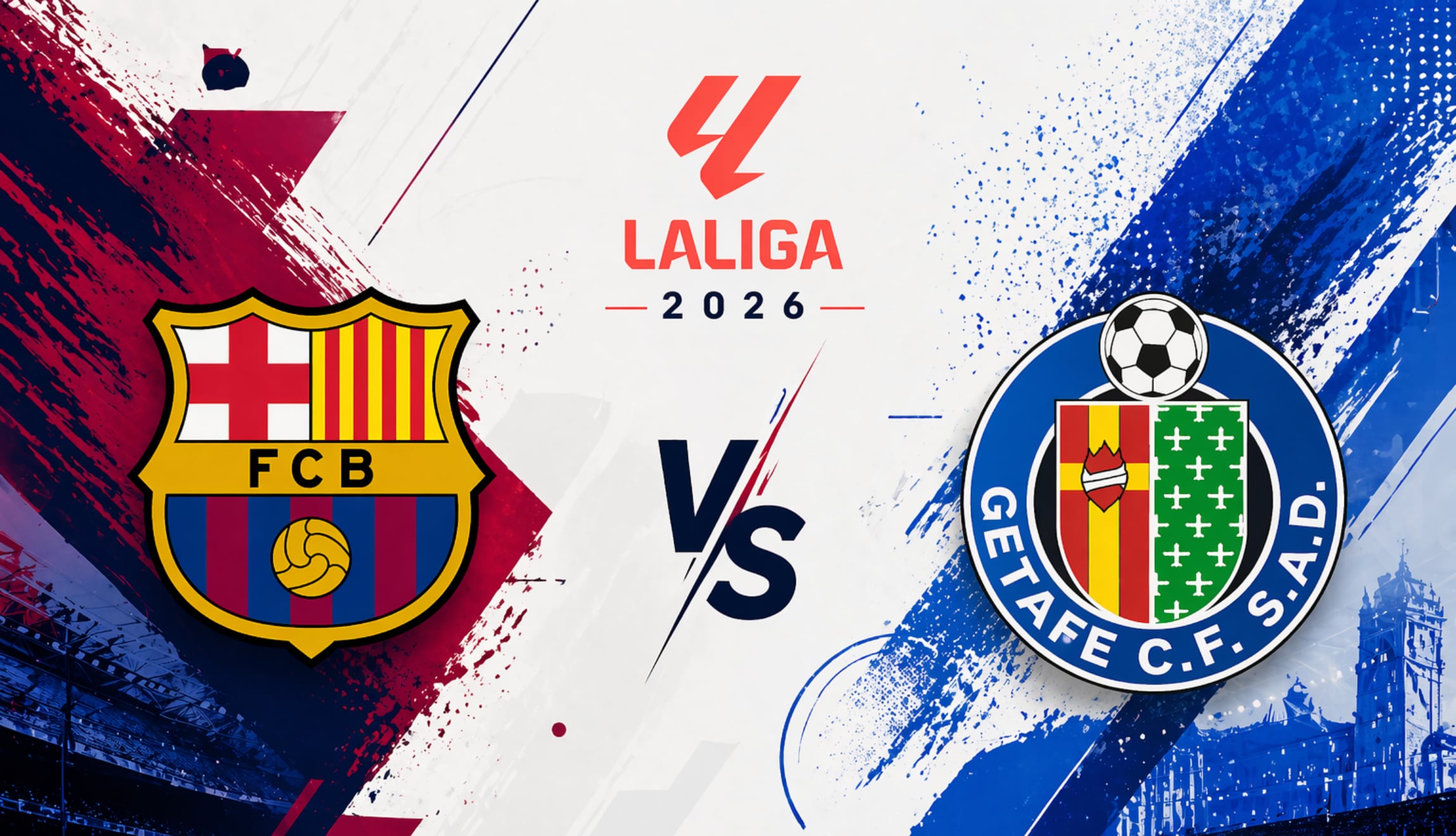 Consulta dónde se puede ver la transmisión de FC Barcelona vs. Getafe EN VIVO, este sábado 25 de abril por la Jornada 33 de LaLiga de España 2026. (Foto: Imagen creada por Gestión Mix utilizando la IA de Chat GPT)