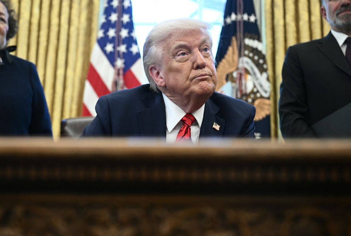 Política antimigratoria de Donald Trump elimina la ciudadanía por nacimiento en Estados Unidos. Foto: Brendan Smialowski / AFP