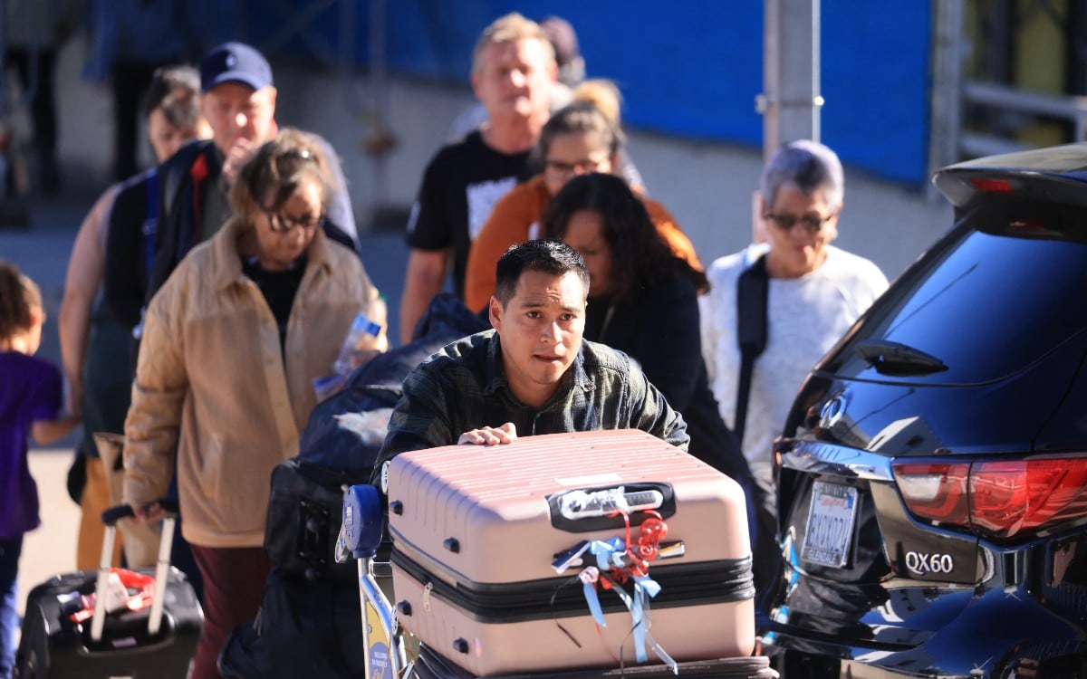 La presencia de nieve o lluvias son factores suficientes para cancelar los vuelos. (Crédito: AFP)