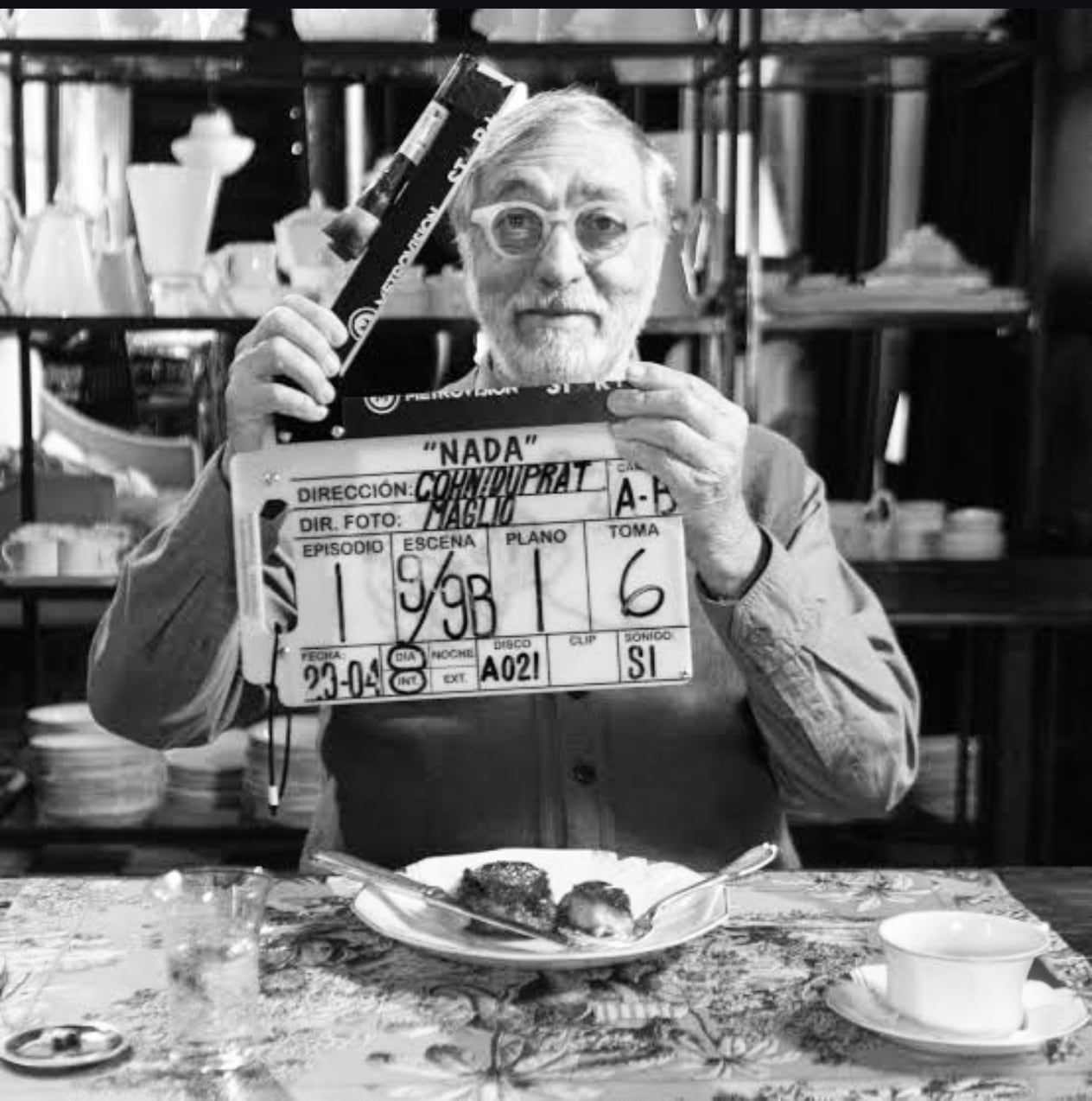 Luis Brandoni, en Nada. Foto Instagram